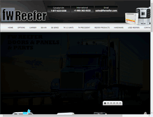 Tablet Screenshot of fwreefer.com